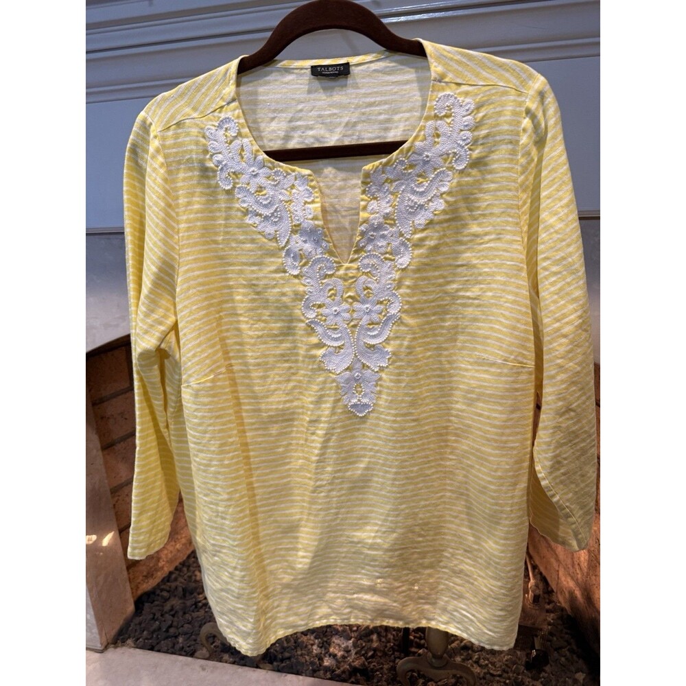 Talbots 3/4 Sleeve top Size 16W